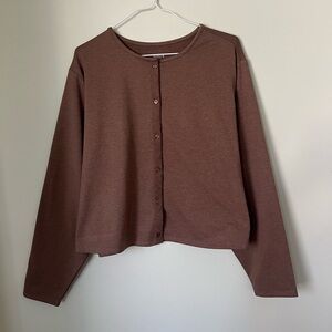 Old Navy Warm Brown minimalist  active gym  top size 3X